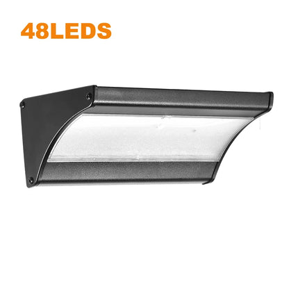 Outdoor LED Solar Light Garden Energy Powered LED Solar Reflector Motion Sensor Lighting Street Solar Radar Motion Wall Lamps