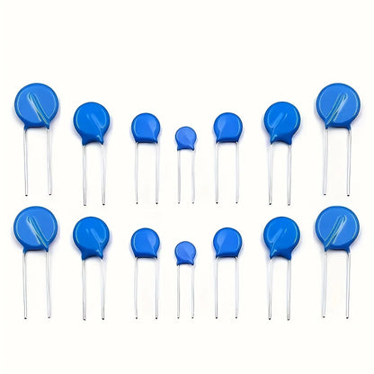 385Pcs/Lot 24Values 5D330K~20D471K Commonly Resistors 10D Set Varistor Resistor Pack Assorted kit BOX
