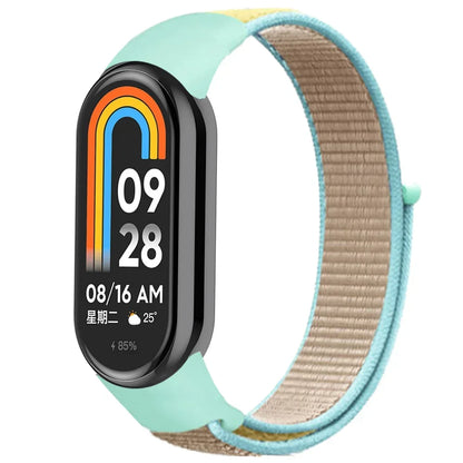 Nylon Loop Strap For Xiaomi Mi Band 10 Smart Watch Belt Wristband Breathable Watchband Correa For Mi Band 9/8 Strap Accessories