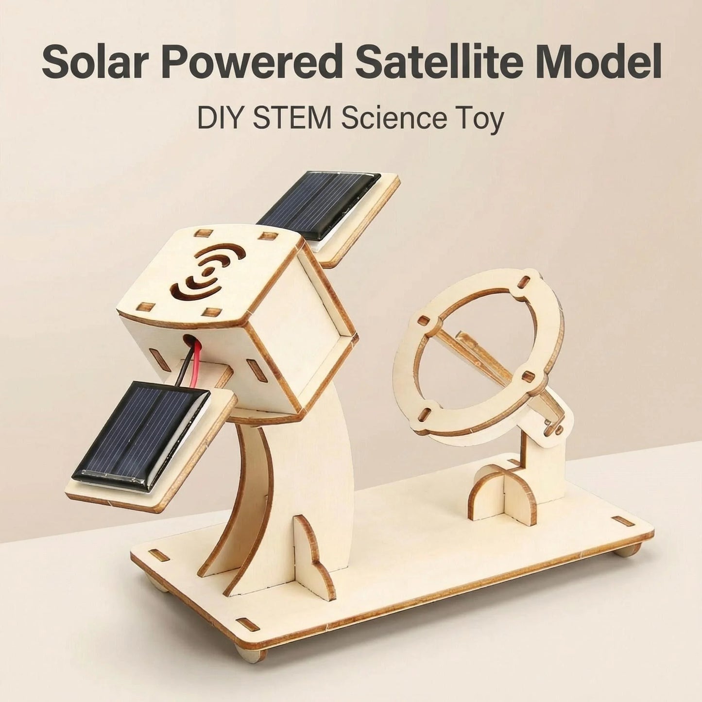 Children's solar energy science and education experiment Diy toys, hand-assembled models, science and education toy gifts