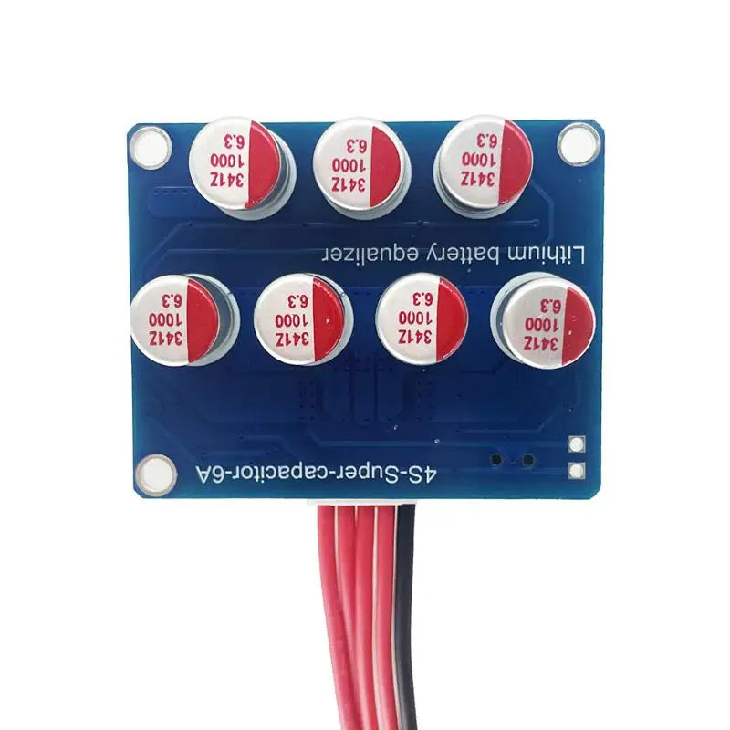 【C】1 Set Energy Transfer Balance Board 4S 6A Active Balancer Capacitive Type For 4 Strings Li-ion Lithium Battery BMS Protection