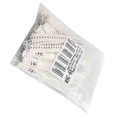 1206 For SMD Resistor Assorted Kit 1500pcs, 60 Values From 0R To 10M Ohm With 1% Accuracy Surface-Mount Film Resistors Set