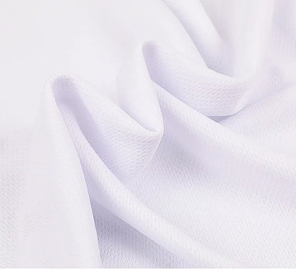 Bird Eye Quick Dry Sport Training Jersey Fabric Moisture Wicking Breathable Mesh Short Sleeve Athletic Shirt Clothing Material