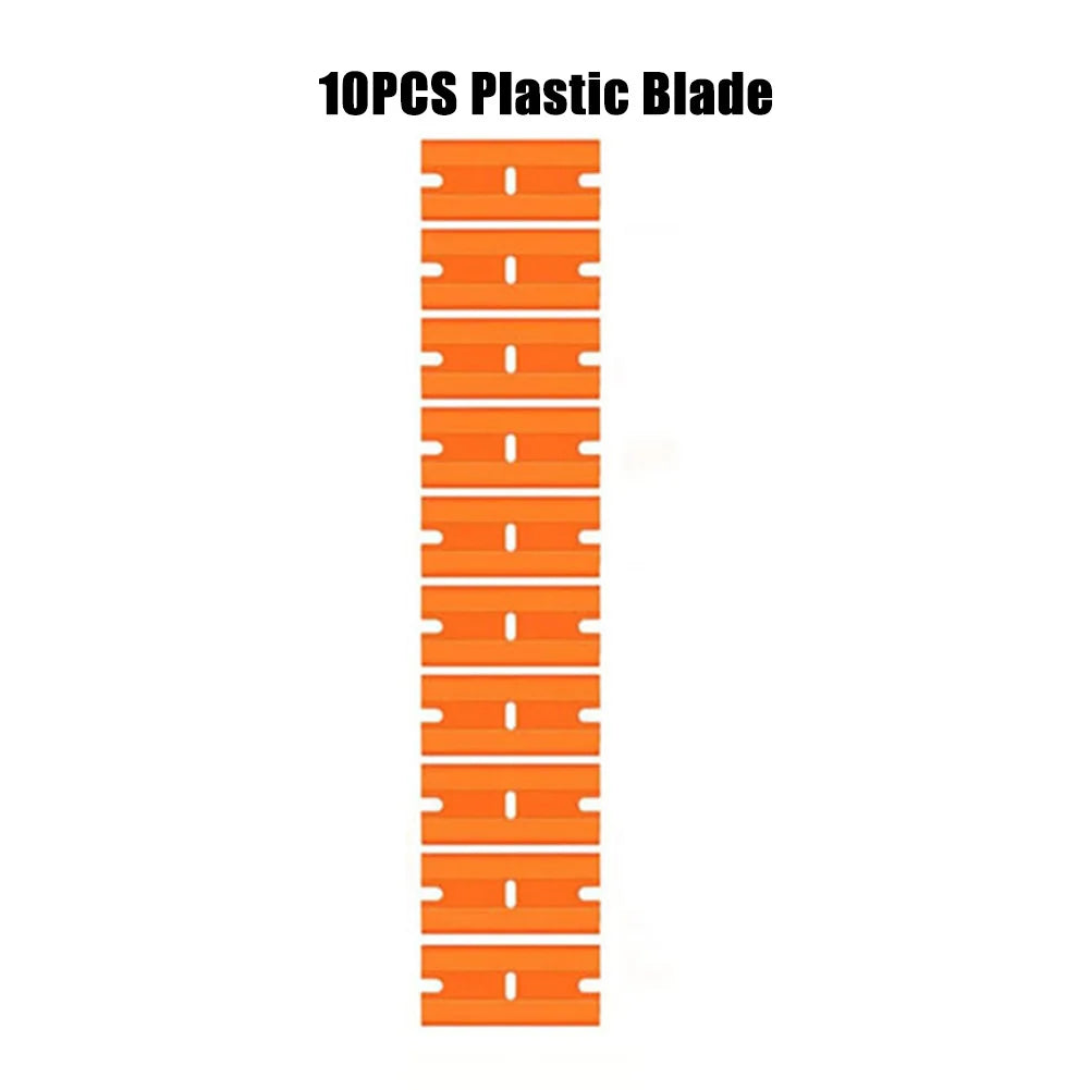 Scraper Blade Tool Auto Film Sticker Glue Ice Remover Razor Window Gap Glass Ceramic Kitchen Home Car Cleaner Squeegee Knife