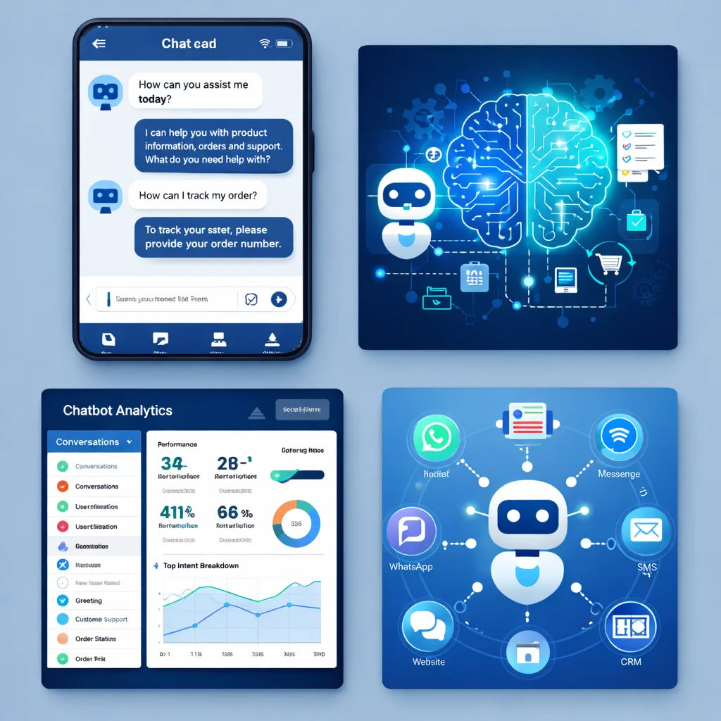 Enterprise AI Chatbot Software for Customer Support Automation with NLP AI Engine Real-Time Responses Cloud Integration