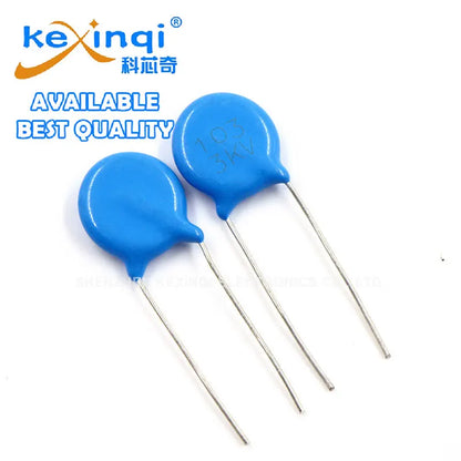(1-20pcs) 1KV 2KV 3KV 6KV 10KV 15KV 20KV 30KV High Voltage Ceramic Capacitors 101 151 221 331 471 681 102 222 472 103 1nF 2.2nF
