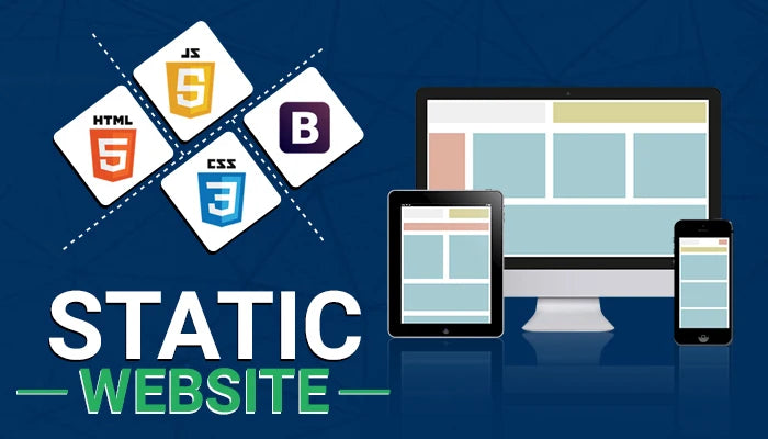 High Quality Bug Free Fast Load Static Website HTML CSS JS Fully Responsive SEO Friendly Easy Edit Static Website Software
