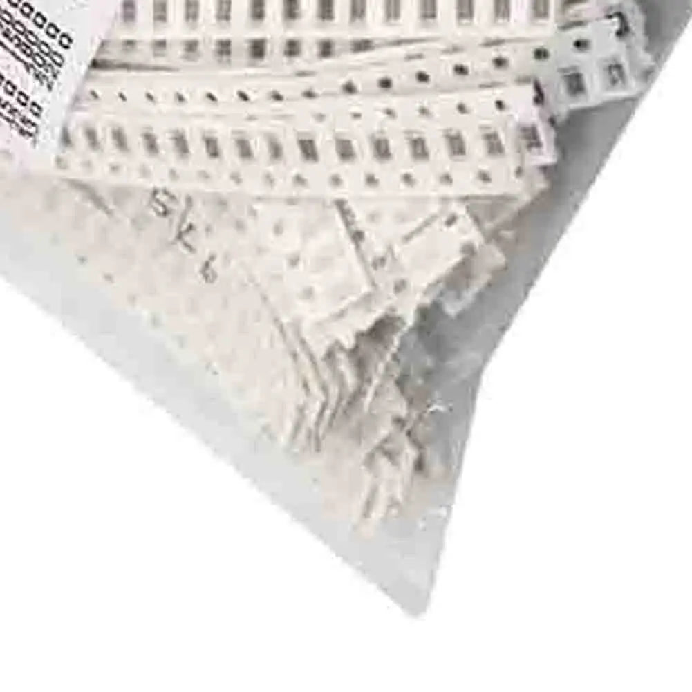 1206 For SMD Resistor Assorted Kit 1500pcs, 60 Values From 0R To 10M Ohm With 1% Accuracy Surface-Mount Film Resistors Set