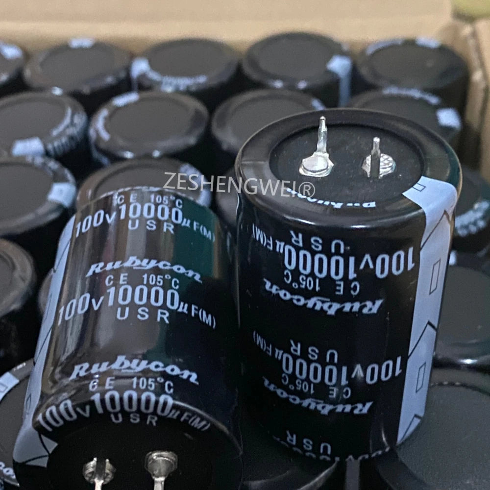 1-20PCS 100V10000UF Electrolytic capacitor 10000UF100V 10000uf 100v 35*50mm Amplifier Audio Filter Capacitors