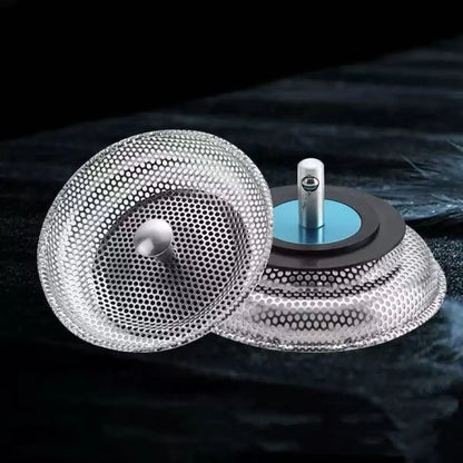 Waste Plug Sink Strainer Stainless Steel Basin Drain Filter Shower Floor Sewer Mesh Hair Catcher Kitchen Bathroom Accessories