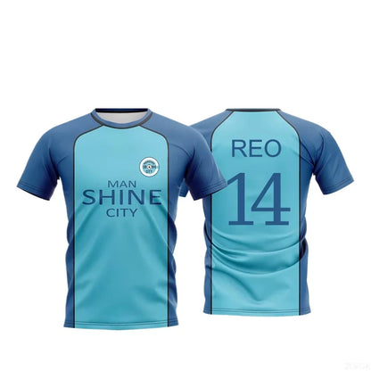 Anime Manshine City Uniform Boys Shirt T-shirt NAGI Japanese Anime Role Playing Top Men's and Women's Maillot Jersey