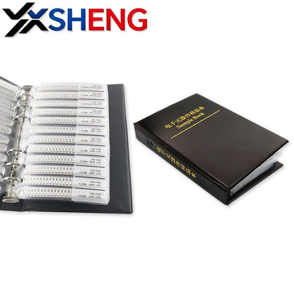 Capacitors KIT 0201 0402 0603 0805 1206 SMD Capacitor Sample Book Assortment Pack DIY