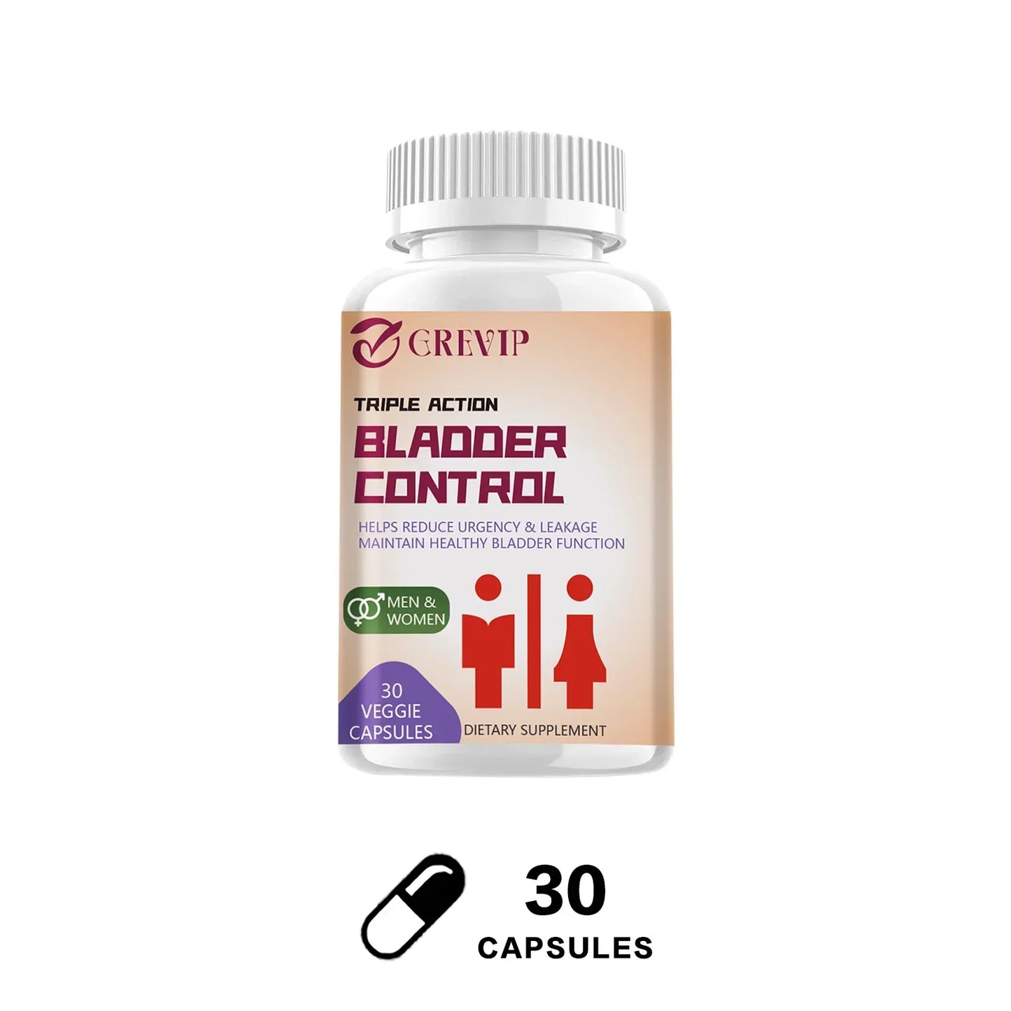Bladder Control Supplement - Supports Urinary Tract Health - Helps Relieve Overactive Bladder and Urinary Tract Infections