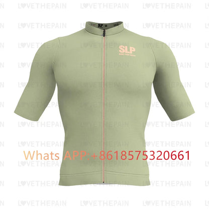 SLp Men Cycling Jersey Classic Cycling Racing Tops Short Sleeve Cyclist Clothes Shirt Maillot Summer Bicycle Bike Wear SLOPLINE