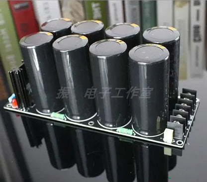 Finished board 8 capacitors 100V15000UF solderable Schottky rectifier filter power supply board audio amplifier
