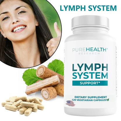 Lymphatic Drainage Supplement - Contains Dandelion Extract, Intestinal Lipid Absorption, Improves Immunity, Relieves Swelling