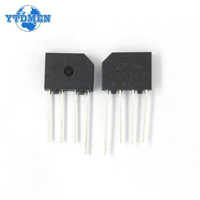 10PCS KBP307 Bridge Rectifier KBP 307 Power Diode 3A 1000V Electronica Componentes