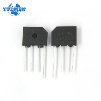 10PCS KBP307 Bridge Rectifier KBP 307 Power Diode 3A 1000V Electronica Componentes