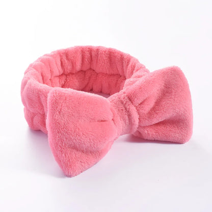 1/2/3Pcs Face Wash Absorbent Wristband Headband Hair Accessories Set Women Girls Coral Fleece Hair Bands Cuff Waterproof Bands