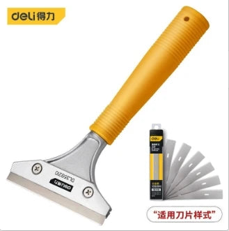 New Good Quality Stainless Steel Wallpaper Paint Tiles Flooring Scraper 600 mm Remover With Blade Household Cleaning Tools