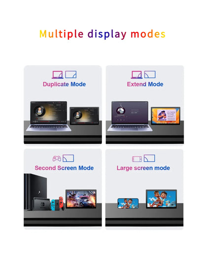 The 11.6-inch portable monitor supports gaming screens on laptops, PCs, Xbox, and Switch. Touchable