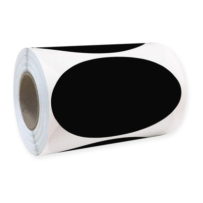 120Pcs/Roll 3 Styles Removable Blackboard Stickers Waterproof Chalkboard Labels 1.4*2.2in for Home & Kitchen