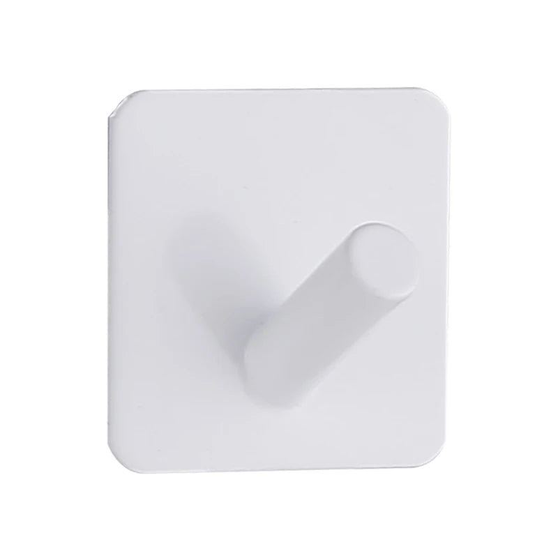 Adhesive Wall Hooks Towel Holder Door Key Cloth Coat Bathroom Robe Hanger Kitchen Hardware Rack Bag Hook Organizer For Hanging