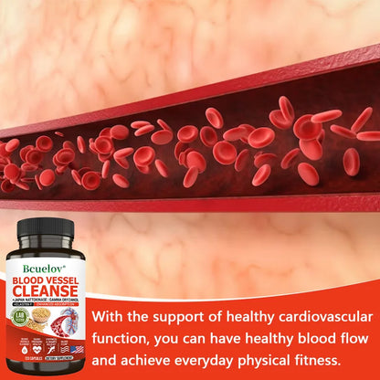 Nattokinase 2000 FU Supplement - Improve Blood Circulation, Promote Detoxification Metabolism, Maintain Cardiovascular Health