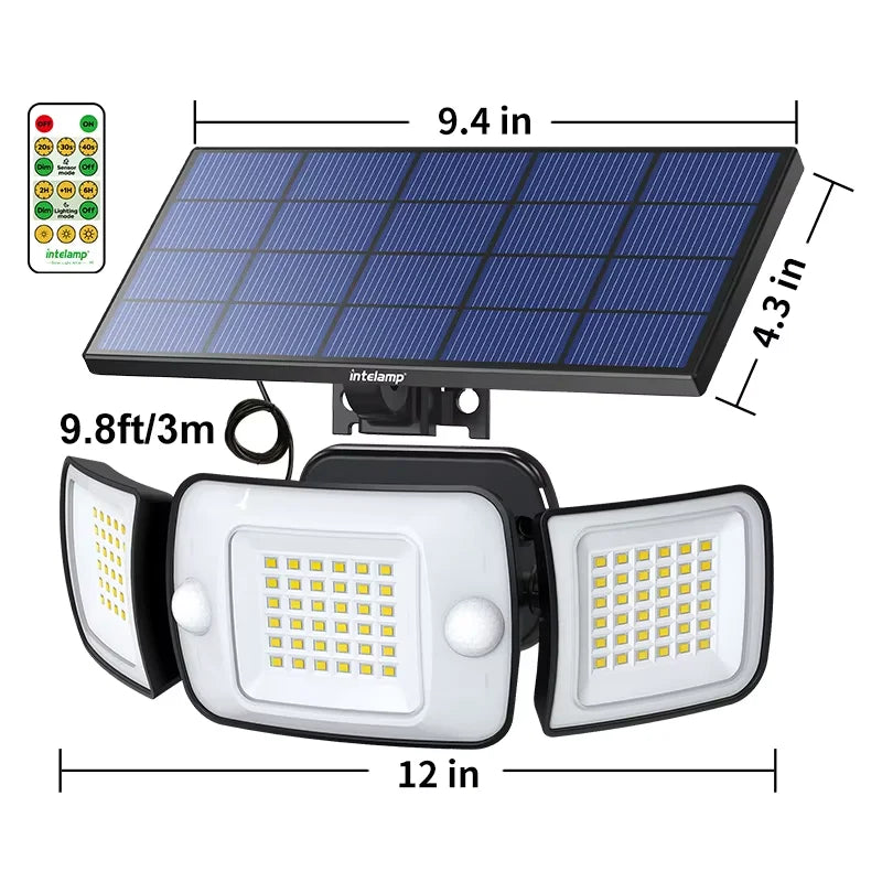 Solar Garden Lights Outdoor Solar Led for Outdoor Wall Light Sunlight Lamp Lighting External Spotlight Lamps Spotlights Lantern