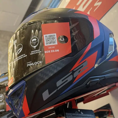 LS2 FF818 Motorcycle Helmet Full Face Double Lens Off-road Racing Helmet Men Breathable Cascos Para Moto DOT Casco Moto