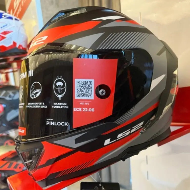 LS2 FF818 Motorcycle Helmet Full Face Double Lens Off-road Racing Helmet Men Breathable Cascos Para Moto DOT Casco Moto