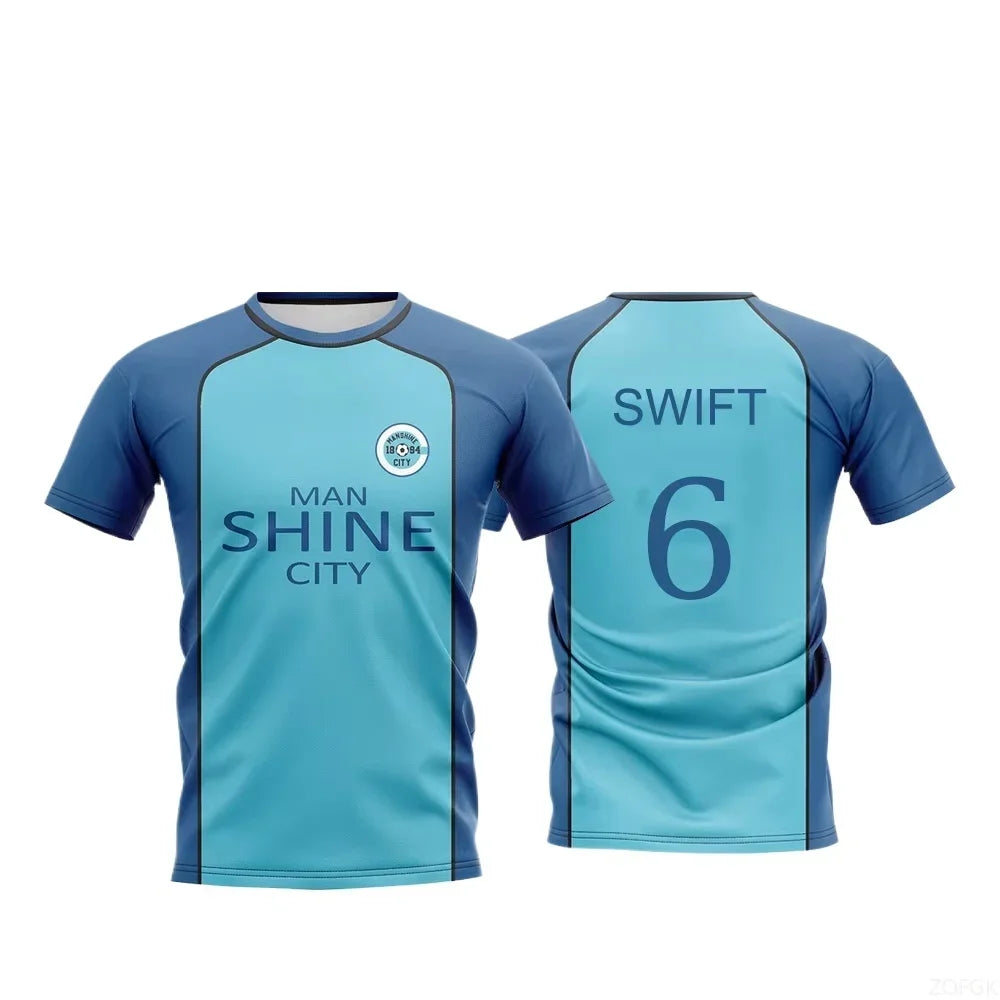 Anime Manshine City Uniform Boys Shirt T-shirt NAGI Japanese Anime Role Playing Top Men's and Women's Maillot Jersey