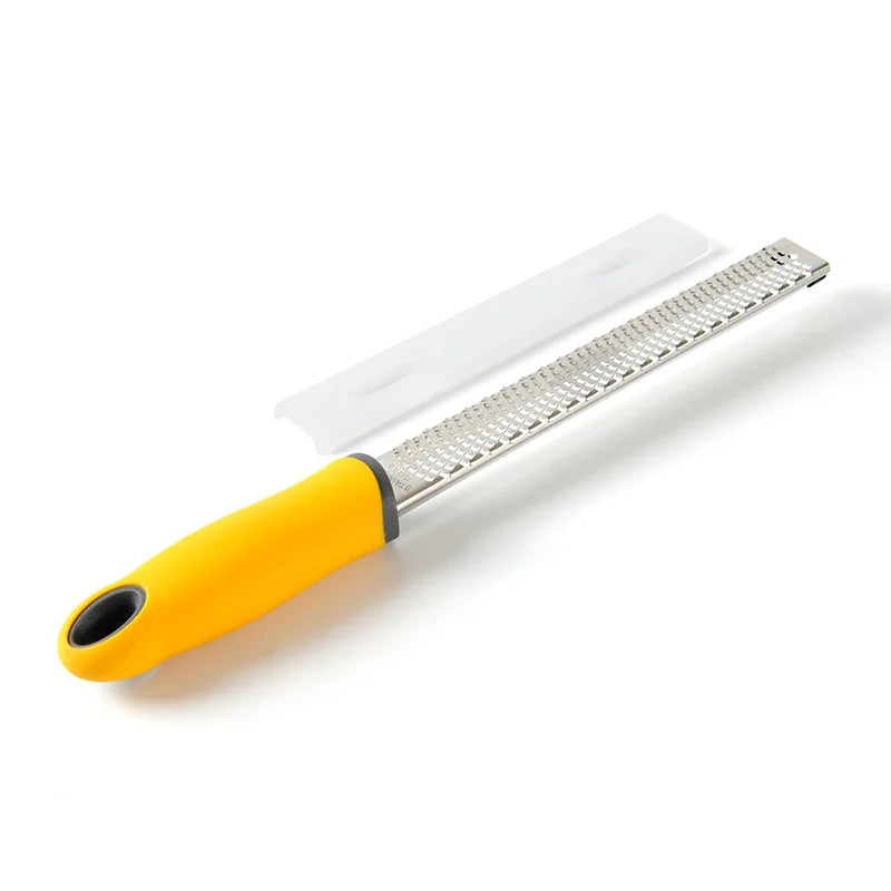 Stainless Steel Fruit Cheese Grater, Chocolate Lemon Peel Cheese Shavings Grater, Scraper, Kitchen Tool