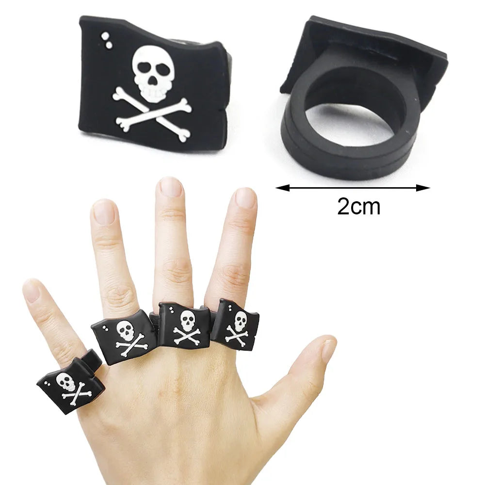 Pirate Party Supplies Favors Pirate Bracelets Rings Wristband Pirate Theme Birthday Party Favors Decorations Gift Filler Bag