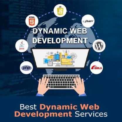High Quality Fast Loading And 99.9% Uptime Service Dynamic Website Services Custom CMS Online Store Setup Software