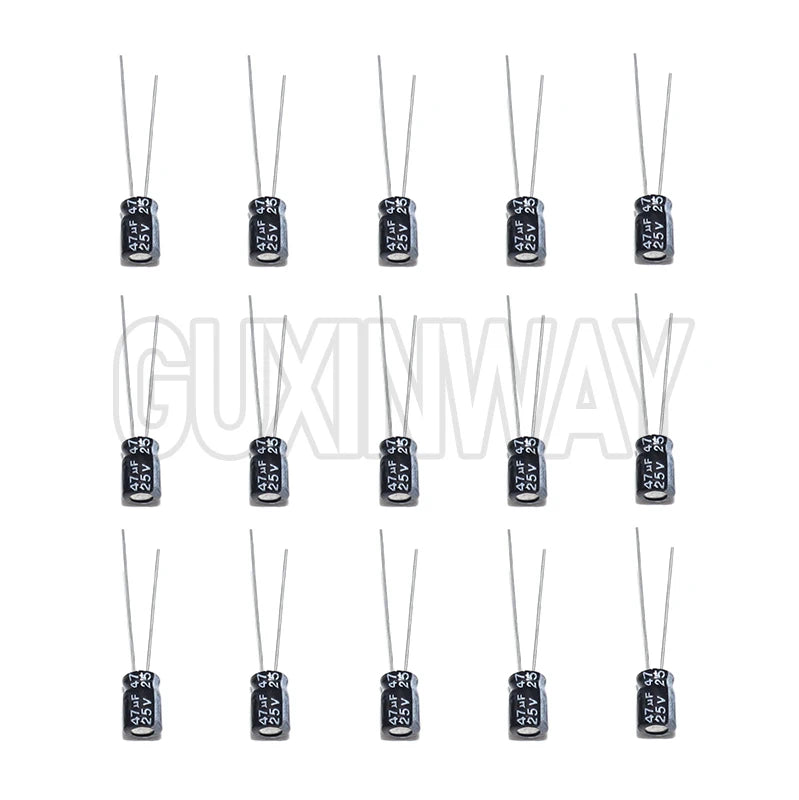 200pcs 15Values 10V 16V 25V 50V 0.1uF-220uF 0.22uf 2.2uf 100uf Radial capacitors set Electrolytic Capacitor Assortment Kit