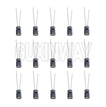 200pcs 15Values 10V 16V 25V 50V 0.1uF-220uF 0.22uf 2.2uf 100uf Radial capacitors set Electrolytic Capacitor Assortment Kit