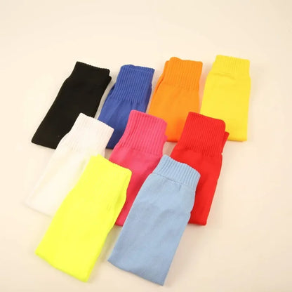 Compression Leg Sleeves Calf Socks Sports Knee Support Sweat Absorbing Anti-Friction Shin Guard for Football