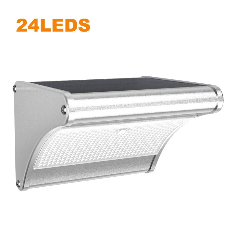 Outdoor LED Solar Light Garden Energy Powered LED Solar Reflector Motion Sensor Lighting Street Solar Radar Motion Wall Lamps