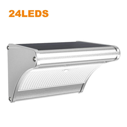 Outdoor LED Solar Light Garden Energy Powered LED Solar Reflector Motion Sensor Lighting Street Solar Radar Motion Wall Lamps