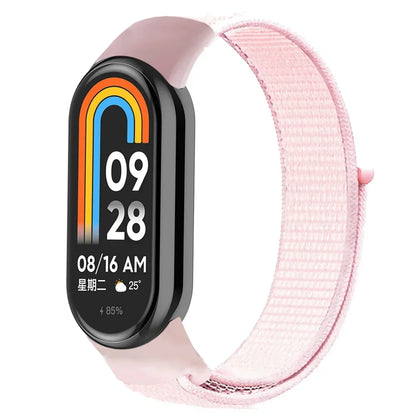 Nylon Loop Strap For Xiaomi Mi Band 10 Smart Watch Belt Wristband Breathable Watchband Correa For Mi Band 9/8 Strap Accessories