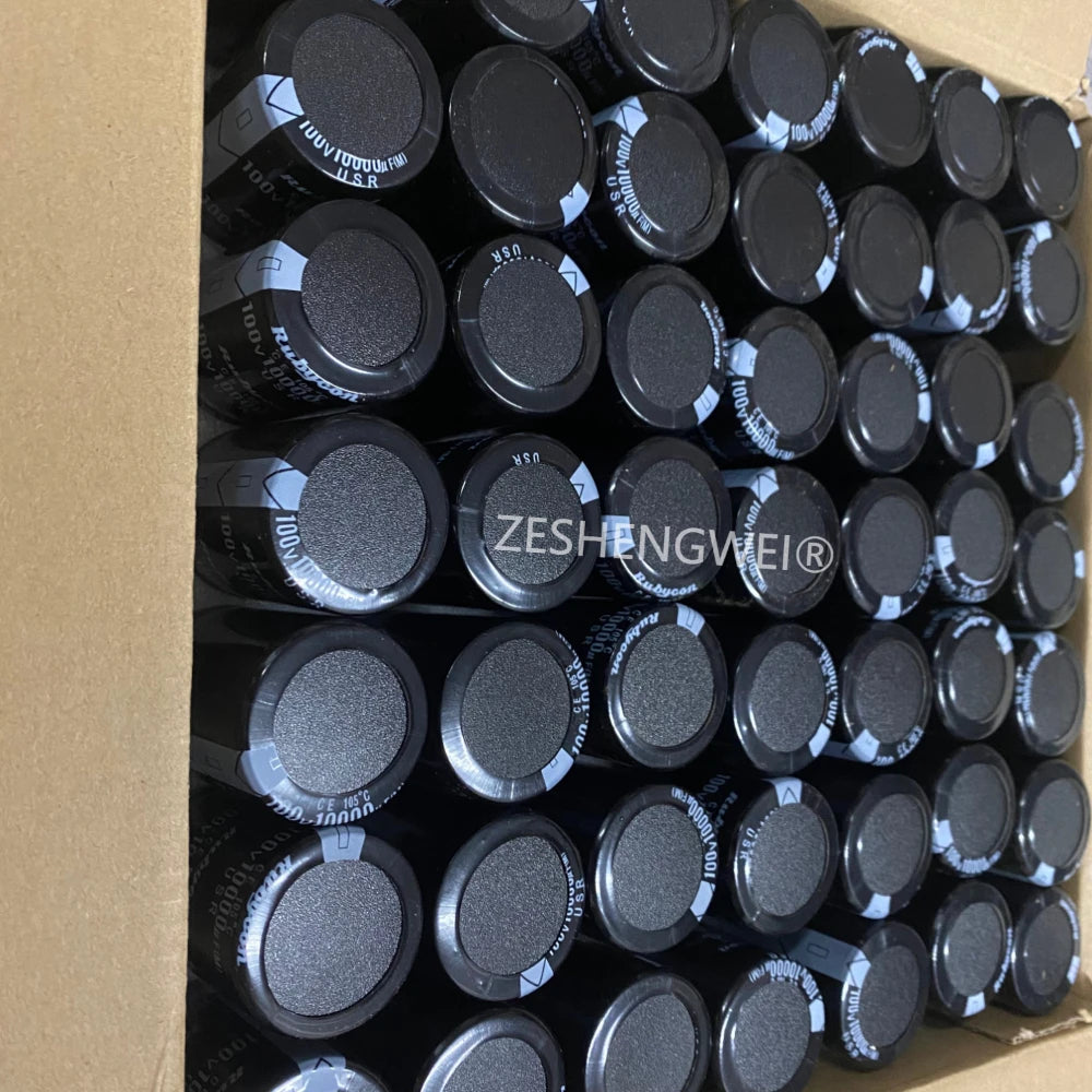30-2PCS 100V10000UF Electrolytic capacitor 10000UF100V 10000uf 100v 35*50mm Amplifier Audio Filter Capacitors