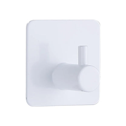 Adhesive Wall Hooks Towel Holder Door Key Cloth Coat Bathroom Robe Hanger Kitchen Hardware Rack Bag Hook Organizer For Hanging