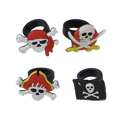 Pirate Party Supplies Favors Pirate Bracelets Rings Wristband Pirate Theme Birthday Party Favors Decorations Gift Filler Bag