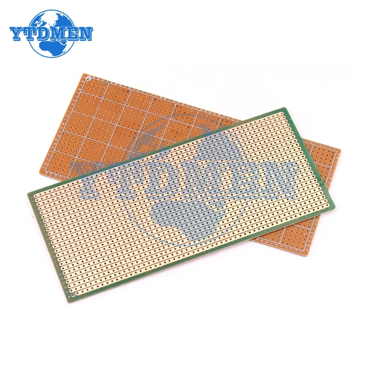 10PCS Stripboard PCB Board 2.5x6.4cm / 6.5x14.5cm Single Side Circuit Board DIY Universal Experiment Prototype Board for Arduino