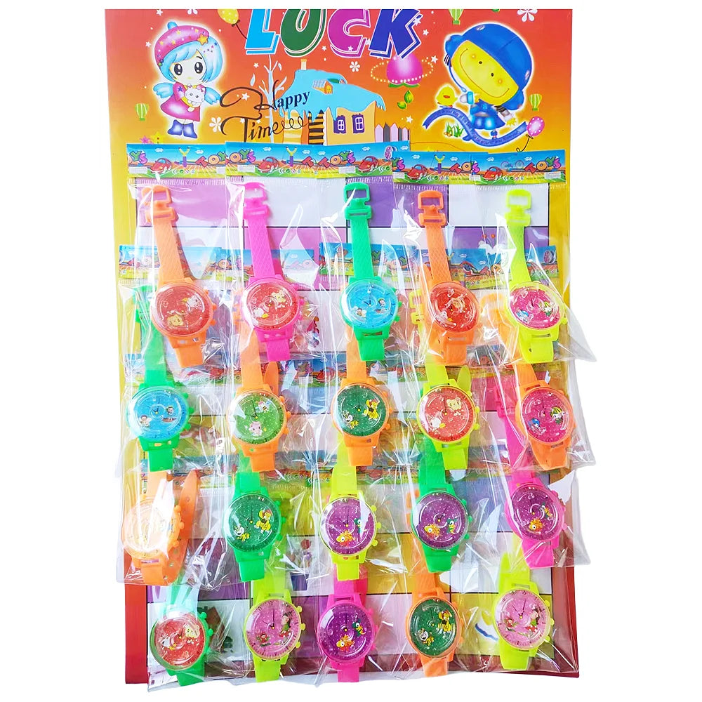 1 Pcs Maze Watch Toy Kids Birthday Party Favors Kindergarten Reward Pinata Stuffers Easter Gift Bag Sports Theme Party Supplies