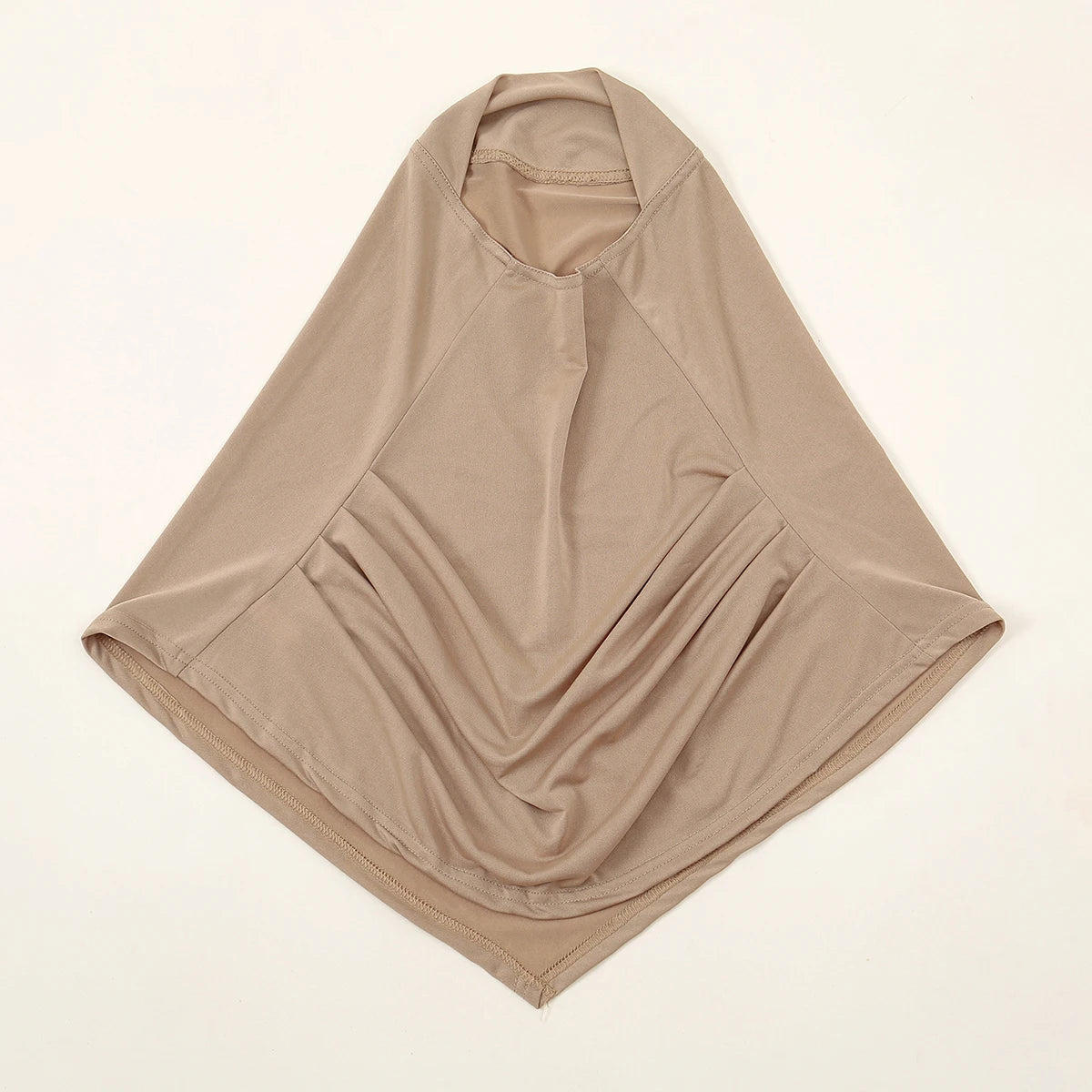 2/Pcs Crystal Hemp Wrinkle Hijab Instant Hijab Muslim Innerscarf For Woman Under Cap Hat Lady Solid Soft Headscarf Modal Jersey