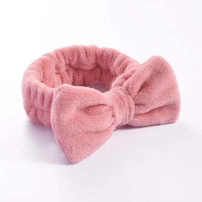 1/2/3Pcs Face Wash Absorbent Wristband Headband Hair Accessories Set Women Girls Coral Fleece Hair Bands Cuff Waterproof Bands