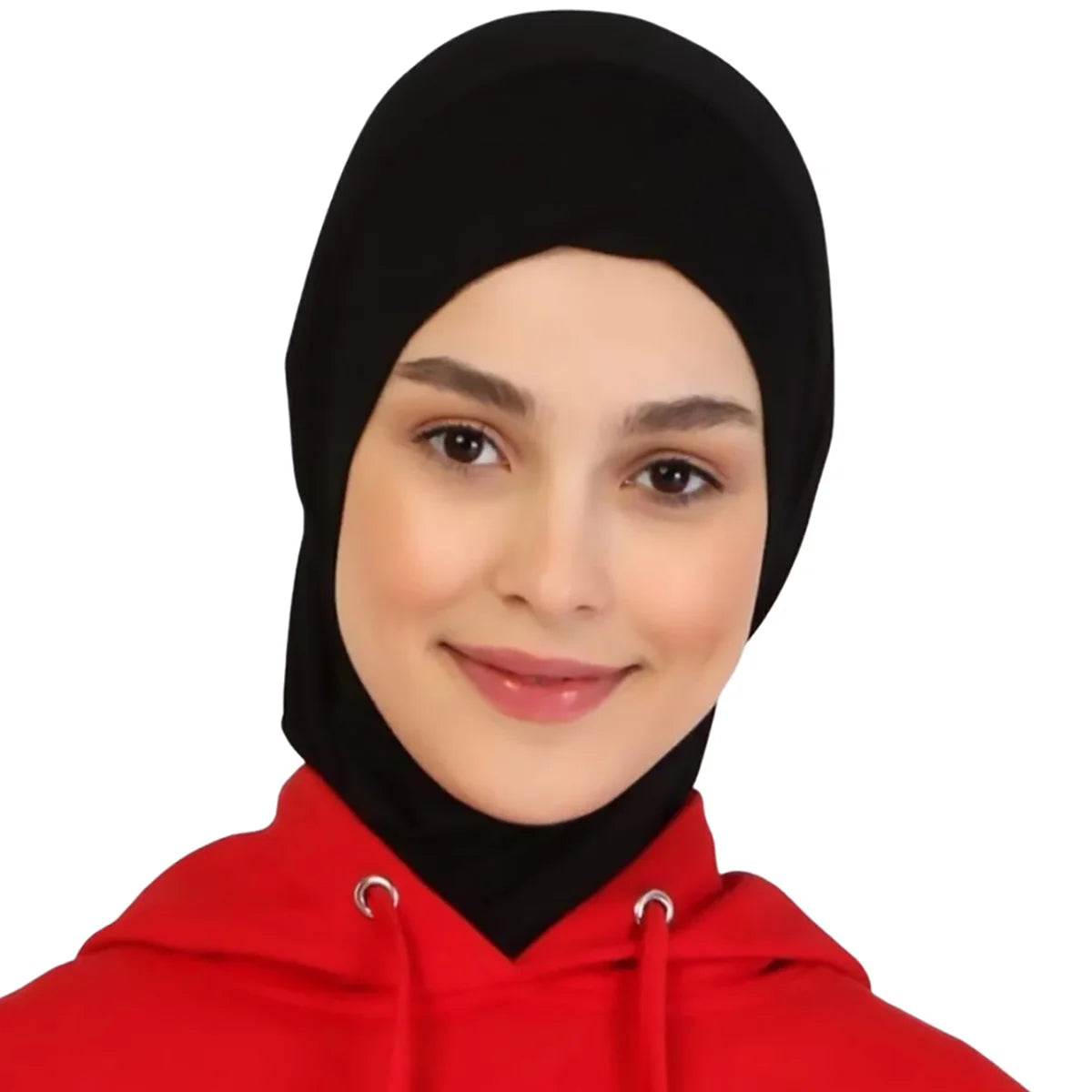2/Pcs Crystal Hemp Wrinkle Hijab Instant Hijab Muslim Innerscarf For Woman Under Cap Hat Lady Solid Soft Headscarf Modal Jersey