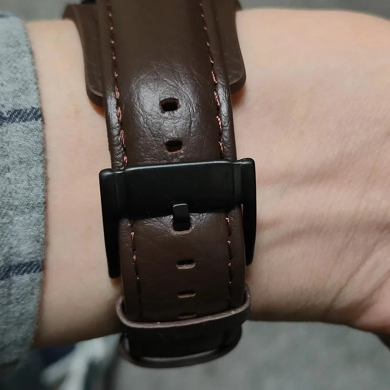 Leather Watch Strap for Fossil CH2564 CH2565 CH2891CH3051 Wristband 22mm 20mm Black Brown Tray Watchband with Rivet Style